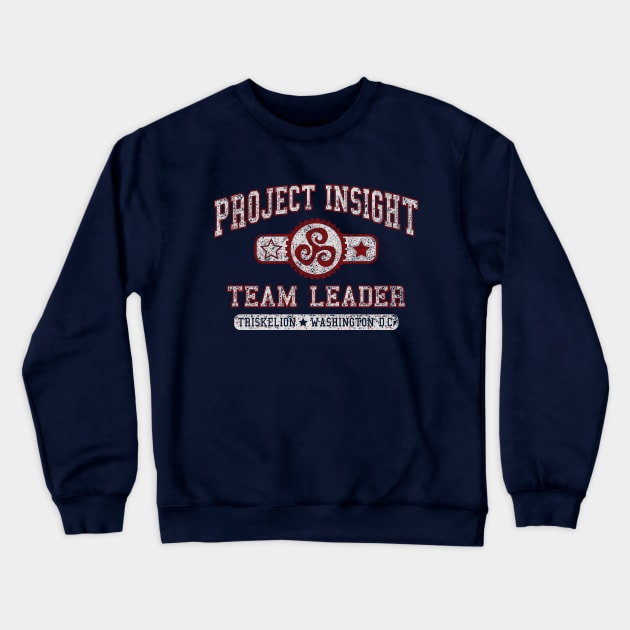 TRISKELION TEAM LEADER (STEALTH MODE) Crewneck Sweatshirt by DCLawrenceUK